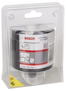 Tuğla, Ahşap, Fiber, Sıva, Fayans İçin 79 mm Panç BOSCH 2608580752