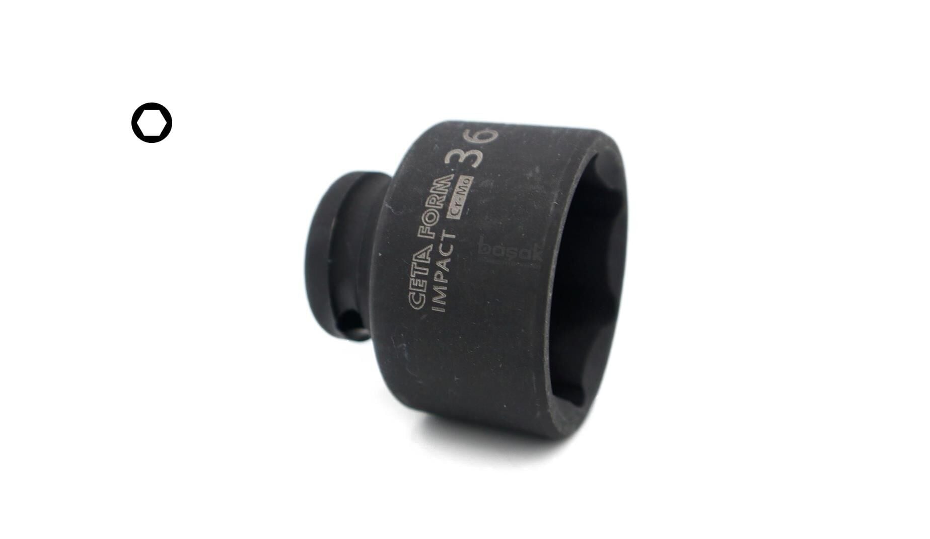 Ceta Form 36 mm 1/2” 6 Köşe Havalı Lokma Anahtar C62-H36