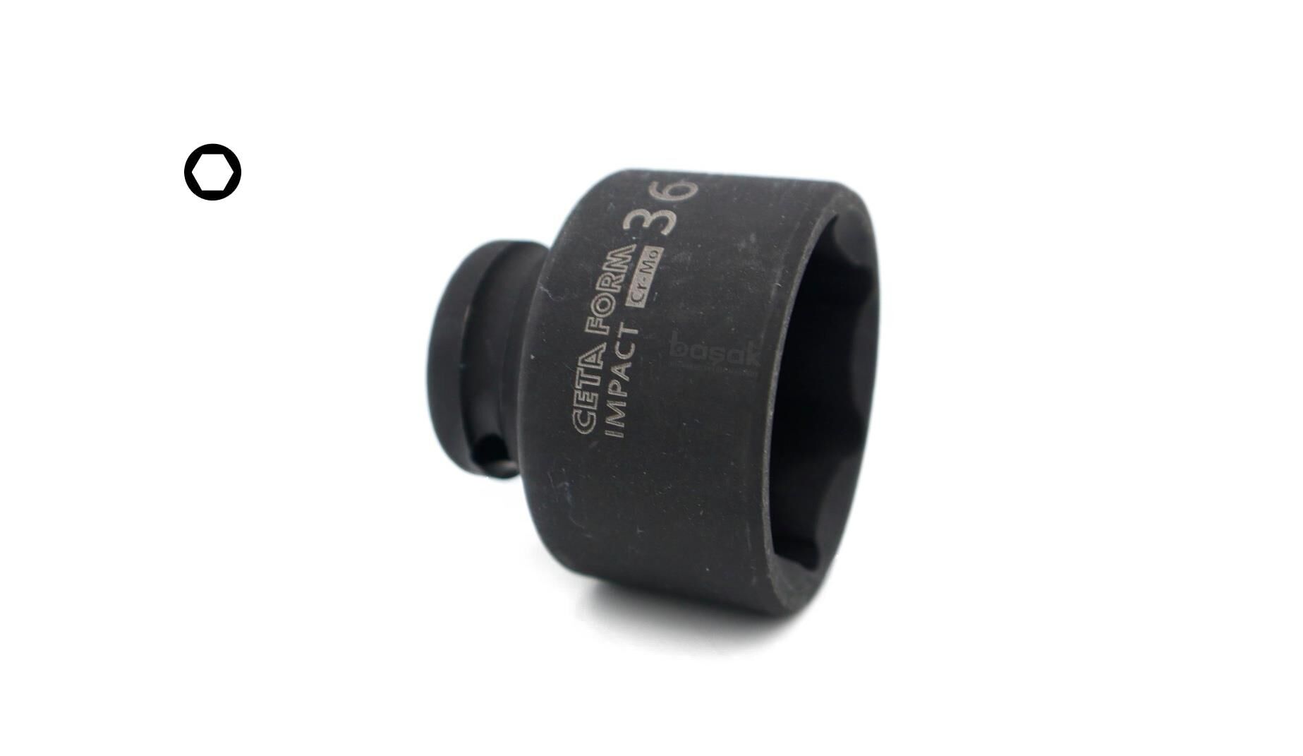 Ceta Form 36 mm 1/2” 6 Köşe Havalı Lokma Anahtar C62-H36