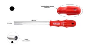 Ceta Form 5,5 mm Lokma Tornavida 1355M