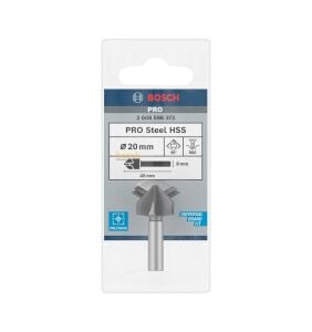 Bosch PRO 20 mm HSS Havşa Matkap Ucu 90° 5 Ağızlı Çelik 2608596373