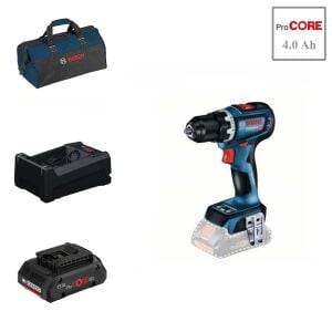 Bosch GSR 18V-90 C 1x4 Ah Procore Akülü Vidalama Bez Çantalı