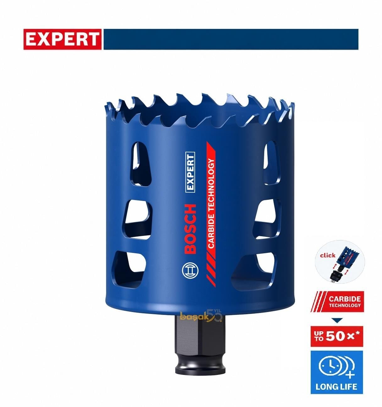 Bosch Expert 60 mm Farklı Malzemeler İçin Karbür Panç 2608901890