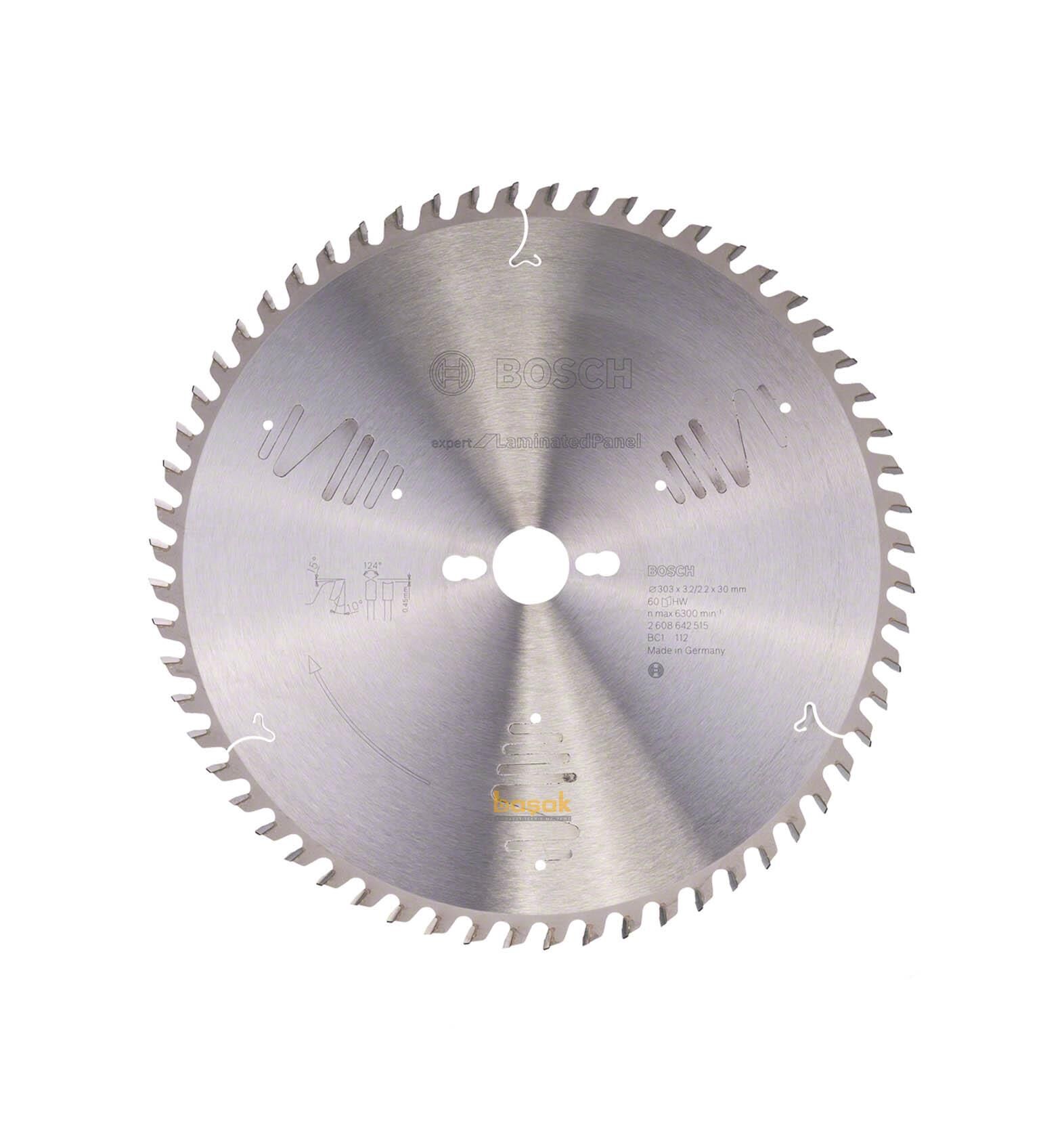 Bosch Laminant Daire Testere Bıçağı 303*30 mm 60 Diş Expert 2608642515