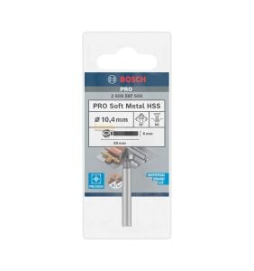 Bosch PRO 10.4 mm HSS Havşa Matkap Ucu 90° 3 Ağızlı Alüminyum 2608597506
