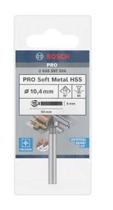 Bosch PRO 10.4 mm HSS Havşa Matkap Ucu 90° 3 Ağızlı Alüminyum 2608597506