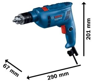 Bosch GSB 600 Darbeli Matkap+100 Parça Aksesuar Seti 06011A0321
