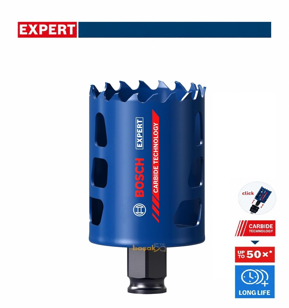 Bosch Expert 54 mm Farklı Malzemeler İçin Karbür Panç 2608901888