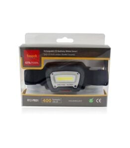 Ceta Form 400 Lümen Şarjlı Hareket Sensörlü Kafa Lambası R12-PRO1