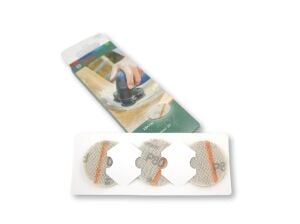 Bosch Easycurvsander İçin Ağ Zımpara 40mm 80 kum 12'li 2608621715