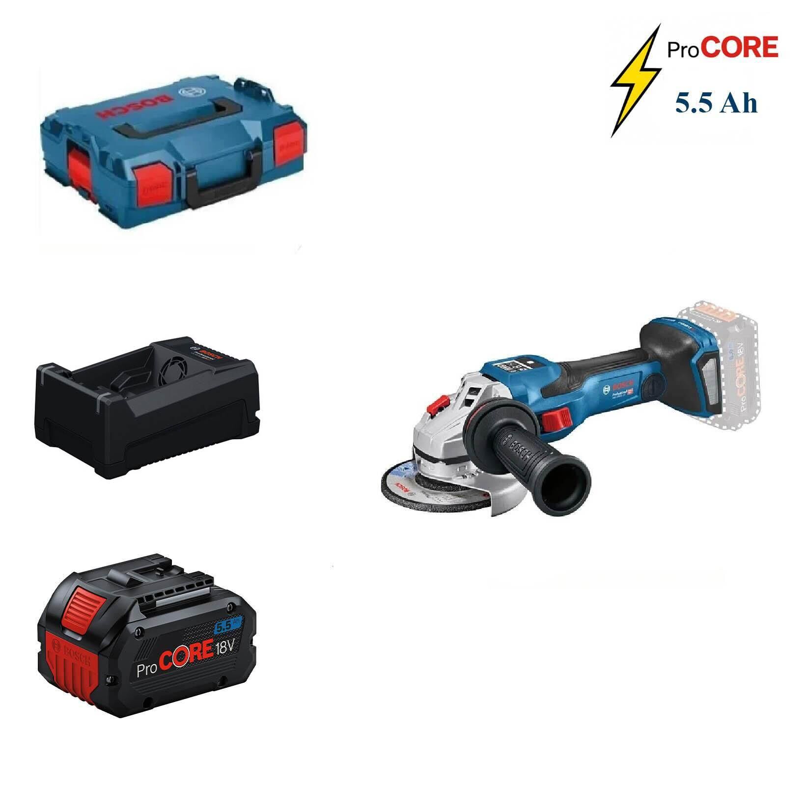 Bosch GWS 18V-15 SC 1x5,5 Ah ProCORE Akülü Taşlama