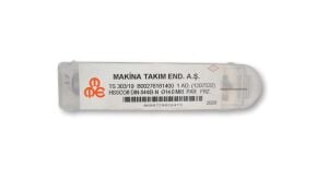 MTE 14 mm Parmak Freze Hss-Co8 DIN 844/B-N