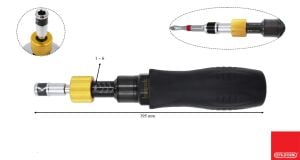 Ceta Form 1/4'' Bits Uçlu Tork Tornavida 1-6 Newton D32-14B060