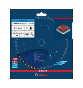 Bosch HPL Laminat Daire Testere Bıçağı 165*20 mm 48 Diş Expert 2608644133