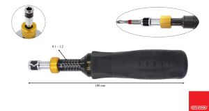 Ceta Form 1/4'' Bits Uçlu Tork Tornavida 0.1-1.2 Newton D32-14B012
