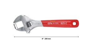 Ceta Form 200 mm Krom Kaplı Kurbağacık Anahtar B21-200C