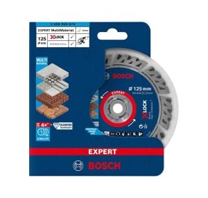 Bosch Expert 125 mm X-LOCK Elmas Kesme Disk BFUniversal 2608900670