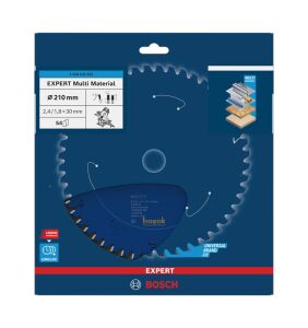Bosch Farklı Malzemeler için Daire Testere 210*30 mm 54 Diş Expert Multi Material 2608642492
