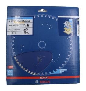 Bosch Çoklu Malzeme Kesimi İçin Daire Testeresi 216*30 mm 64 Diş Expert Multi Material 2608642493