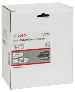 Tuğla, Ahşap, Fiber, Sıva, Fayans İçin 111 mm Panç BOSCH 2608580763
