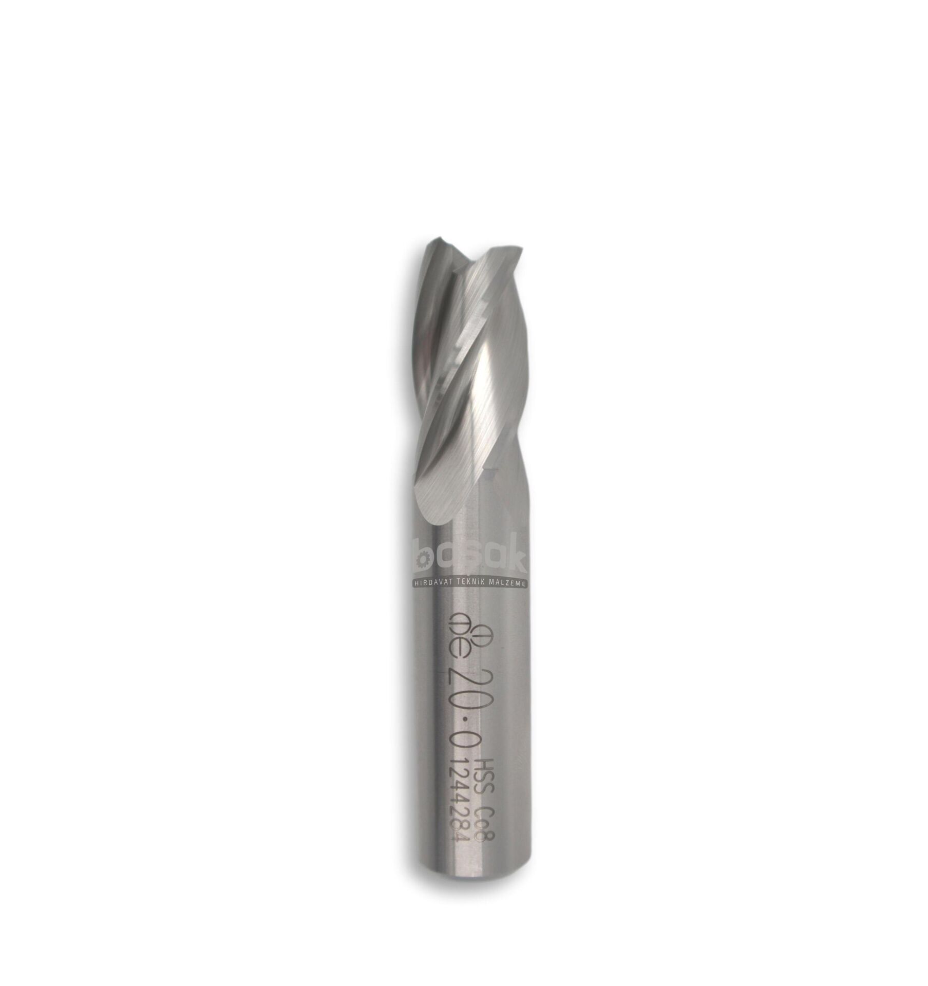 MTE 20 mm Parmak Freze Hss-Co8 DIN 844/B-N