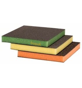 Bosch S473 Sünger Zımpara Seti Çift Taraflı 3'lü 2608621254