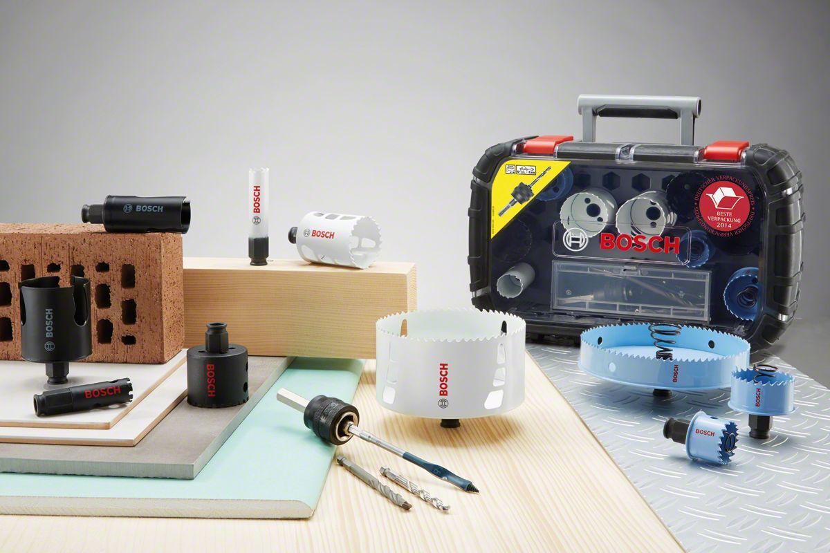 Tuğla, Ahşap, Fiber, Sıva, Fayans İçin 140 mm Panç BOSCH 2608580767