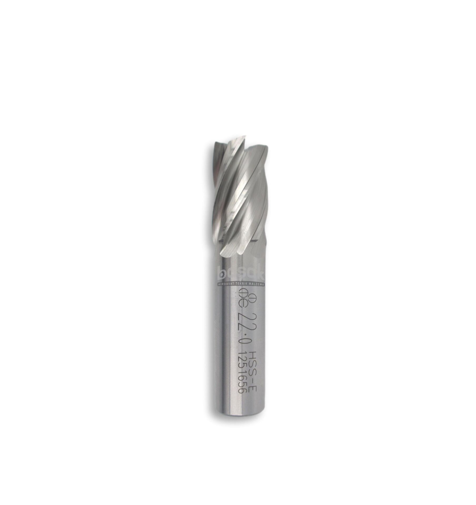 MTE 23 mm Parmak Freze Hss-Co5 DIN 844/B-N