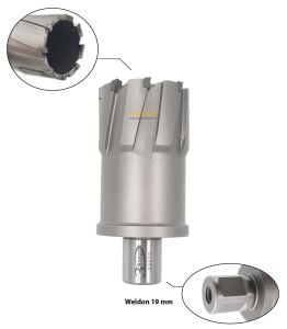 3Keego 45 x 50 mm TCT Elmas Manyetik Matkap Ucu HCB50