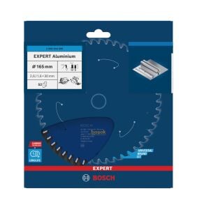 Bosch 165*30 mm 52 Diş Alüminyum Kesme Testeresi Expert 2608644096
