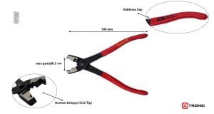 Ceta Form Hortum Oetiker Kelepçe Pensesi (CLIC tip)  N12-13