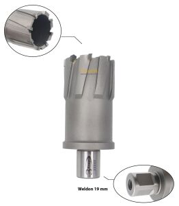 3Keego 42 x 50 mm TCT Elmas Manyetik Matkap Ucu HCB50