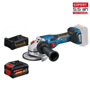 Bosch GWS 18V-15 C 1x5,5 Ah Expert Akülü 125 mm Taşlama Makinesi