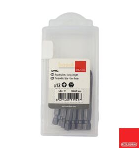 Ceta Form PZ1 x 70 mm Uzun Pozidriv Yıldız Bits Uç CB/711
