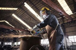 Bosch GWS 18V-15 S 1x5,5 Ah Expert Akülü 125 mm Taşlama Makinesi