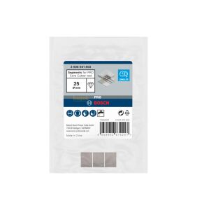 Bosch Pro 25 mm Sulu Karot Ucu İçin Yedek Elmas-Segment 2608601803