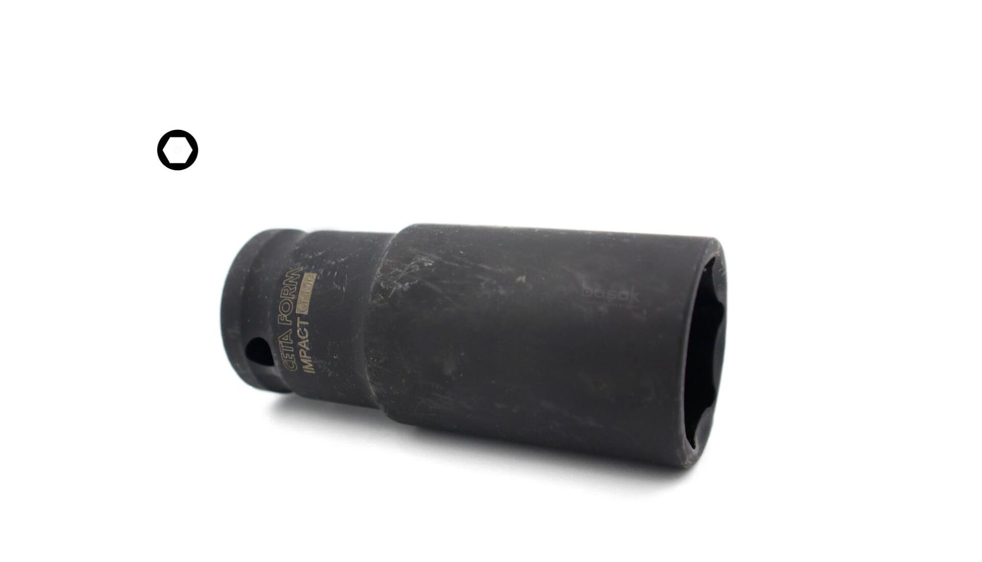 Ceta Form 30 mm 1/2” 6 Köşe Derin Havalı Lokma Anahtar C64-H30