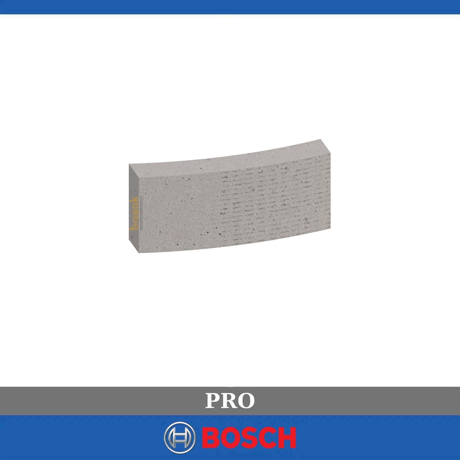 Bosch Pro 112 mm Sulu Karot Ucu İçin Yedek Elmas-Segment 2608601804