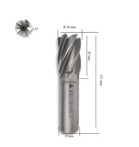 MTE 30 mm Parmak Freze Hss-Co5 DIN 844/B-N