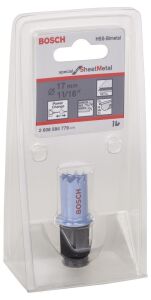Bosch 17 mm Paslanmaz-İnox Panç HSS %8 Co 2608584779