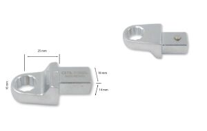 Ceta Form 14mm Yıldız Tork Anahtar Ucu (14x18mm) D02E-RE1414