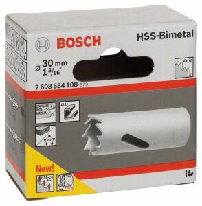 HSS BI-METAL Delik Açma Testeresi 30 mm 2608584108