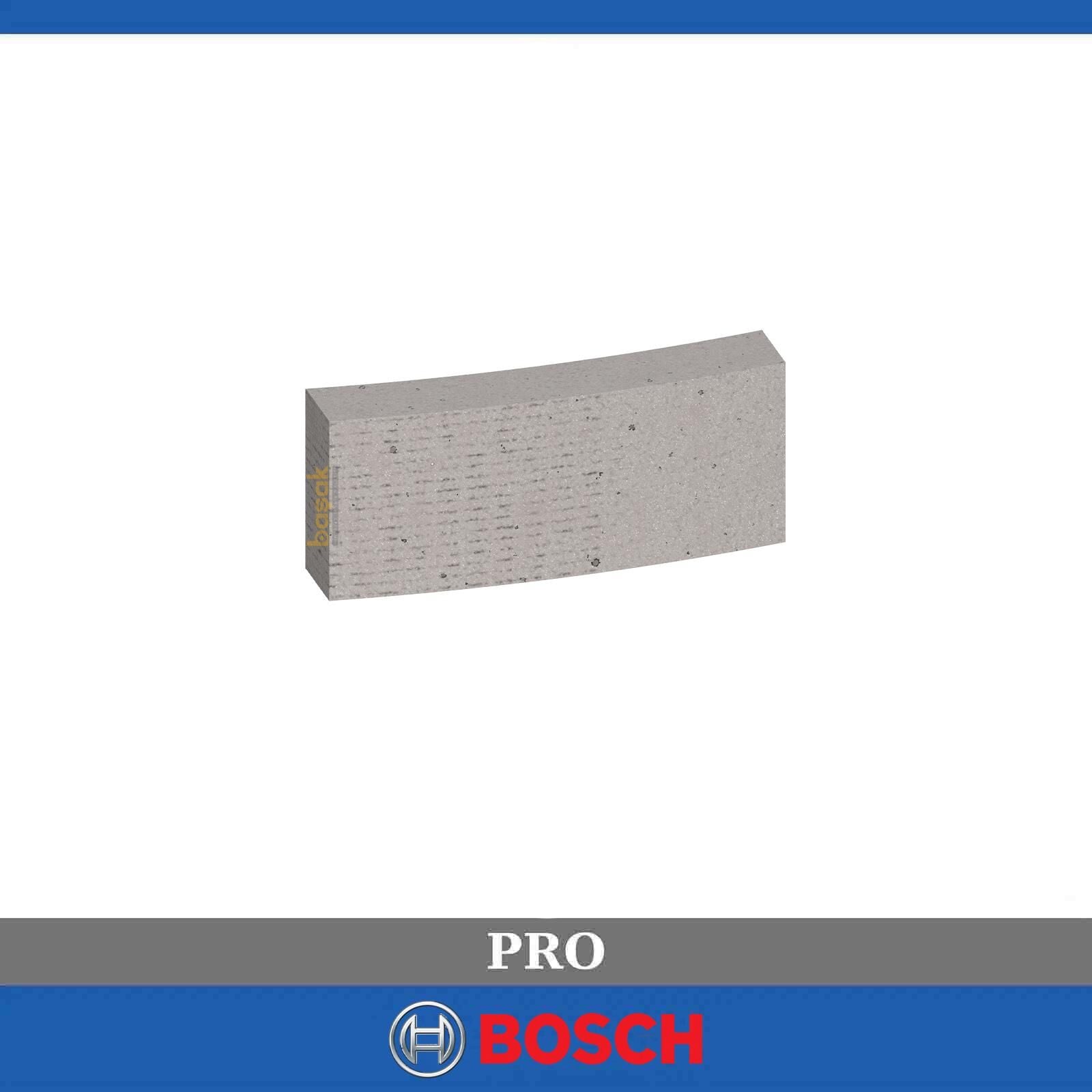 Bosch Pro 250 mm Sulu Karot Ucu İçin Yedek Elmas-Segment 2608601806