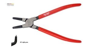 Ceta Form 225 mm İç Segman Pensesi Eğri Uçlu-Yaysız E68-44-0225