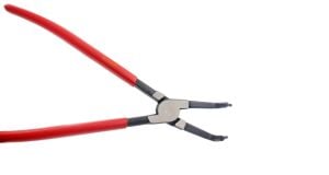 Ceta Form 225 mm İç Segman Pensesi Eğri Uçlu-Yaysız E68-44-0225