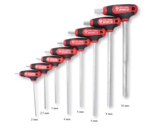 Ceta Form 2 - 10mm T Allen Takımı Metal Stantlı 8 Parça K99-10-M08