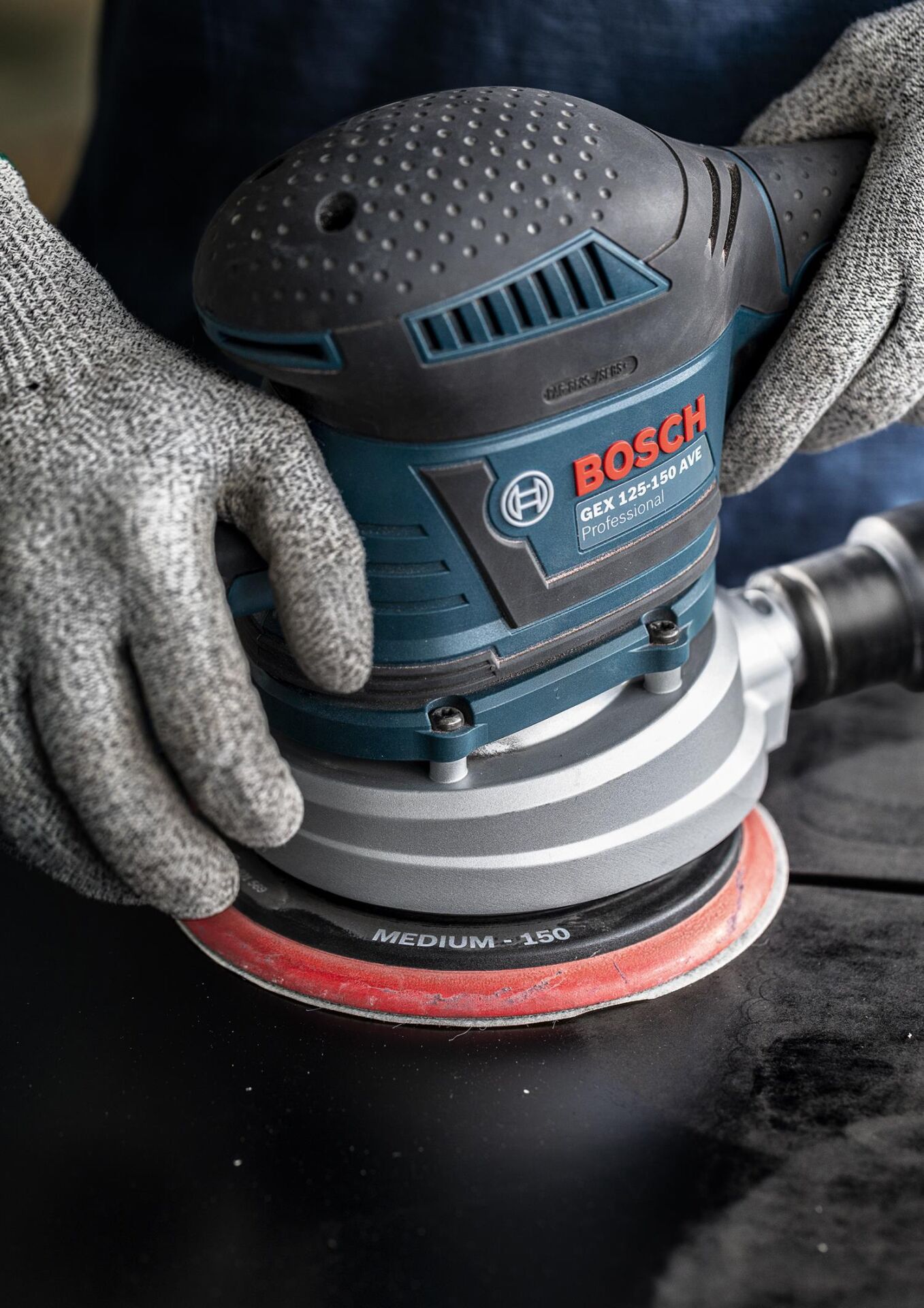 Bosch Expert 150 mm Zımpara Tabanı Orta GET 75-150 2608900007