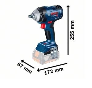 Bosch GDS 18V-400 1x4 Ah ProCORE Akülü Darbeli Somun Sıkma Bez Çantalı