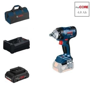 Bosch GDS 18V-400 1x4 Ah ProCORE Akülü Darbeli Somun Sıkma Bez Çantalı