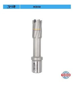 3Keego 18 x 50 mm TCT Elmas Manyetik Matkap Ucu HCB50